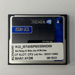 Game Software For Konami Games, Game Name: Ba Fung Jin Bao Joy Of Riches, GETT Part Number: Sft-Kon-343