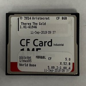 Game Software For Aristocrat, Game Name: Theres The Gold, GETT Part Number: SFT-ARI-262