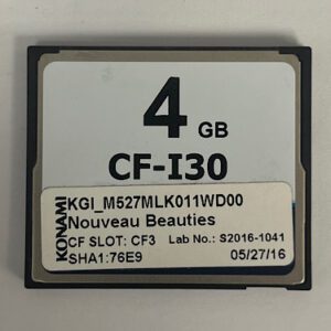Game Software For Konami Games, Game Name: Nouveau Beauties, Part Numbers: KGI_M527MLK011WD00, GETT Part Number: Sft-Kon-348
